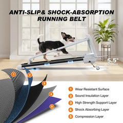 Under Desk Treadmill, Walking Pad, 2 in 3 Portable Treadmill with Handle Remote Control LED Display, Walking Jogging Machine for Home Office Use