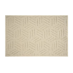 Mainstays Solid High Low Loop Kitchen Mat 18in x 27in Papyrus Beige